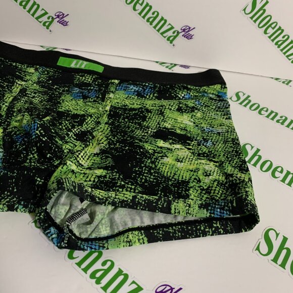 Black By Rue21 Boxer Brief Underwear LIT Animal Print Tagless Green Mens XL - Picture 2 of 8